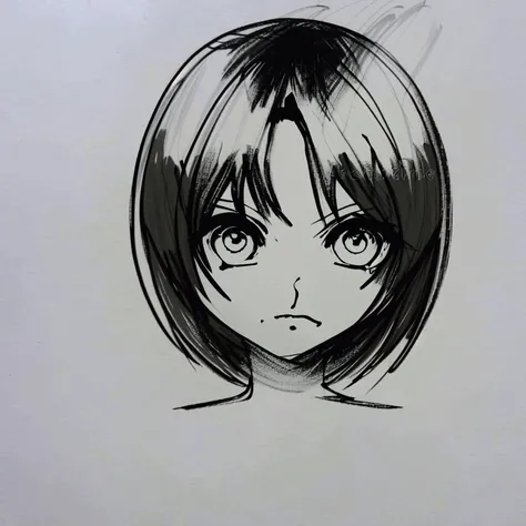 mchozn, (black and white manga art), (masterpiece, best quality, ultra-detailed, highres), solo, monochrome, greyscale, sketch, traditional media, portrait, simple background, 1girl, looking at viewer, short hair, lips, hood, smile, long hair, upper body, grey background,(sketch), (detailed linework) , Masterpiece, Ultra detailed, great composition, (Highest picture quality), (Master's work), extreme light and shadow, masterpiece, rich in detail, (highest quality), (masterpiece), (detailed eyes), (canvas sketch), (drawing with mechanical pencil), (straight-on), full body, (extremely detailed manga wallpaper),(masterpiece), (best quality), (ultra-detailed), (best illustration),(best shadow),perfect lighting , perfect anatomy, mzchozn