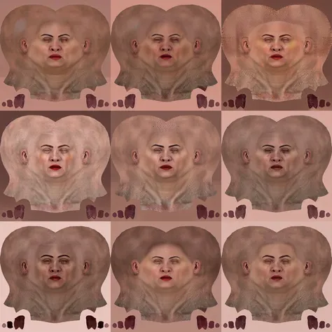 TheOldShadowrunStyles CC3FAce-x, woman, young