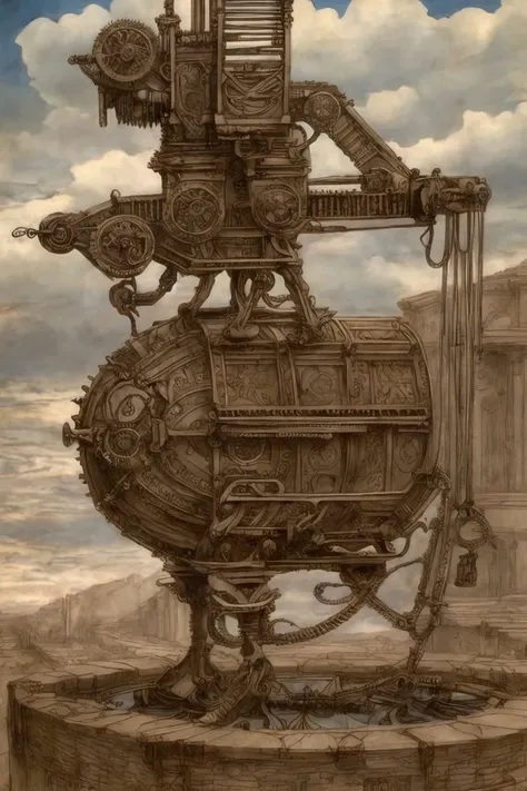 nghtmre clockwork automaton, cogwheels, close-up of face, intricate design, (insane detail)