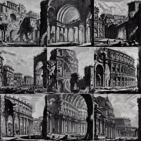 etching by ILSGiovanniBattistaPiranesi