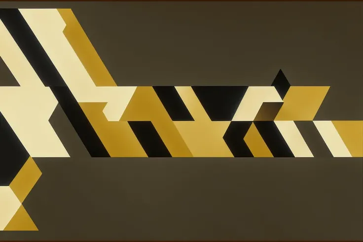 abstract geometric artwork, organic, ((ech_gen)), die cut, gradient, logo, ((half tone)), earth tones, GUI, Bauhaus, Anni Albers, ((intricate)), sverchok, Houdini particle simulation <hypernet:georgesSeuratHyperne_v1:0.6> <hypernet:edwardHopperHypernet_edwardHopperV1:0.7>