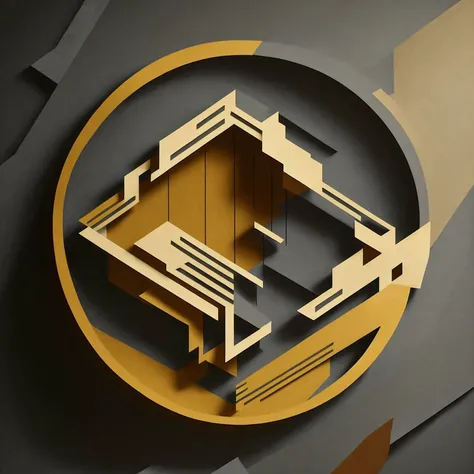 abstract geometric artwork, organic, ((ech_gen)), die cut, gradient, logo, ((half tone)), earth tones, GUI, Bauhaus, Ani Albers, ((intricate)), sverchok, Houdini particle simulation <hypernet:georgesSeuratHyperne_v1:0.6> <hypernet:edwardHopperHypernet_edwardHopperV1:0.7>
