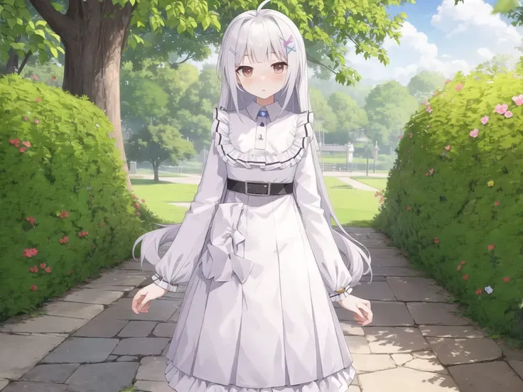 masterpiece, best quality, vr-koxia, nature, full body, sunshine