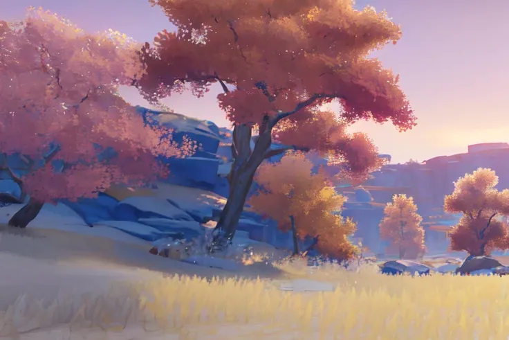 <lora:Style NewGenshinLandscapes2 e6:1> landscape, masterpiece, best quality, cinematic lighting, sharp contrast, (extremely detailed CG unity 8k wallpaper, masterpiece, best quality, ultra-detailed, best shadow), (detailed background:1.4), High contrast, (best illumination), illustration, watercolor \(medium\), ink \(medium\),