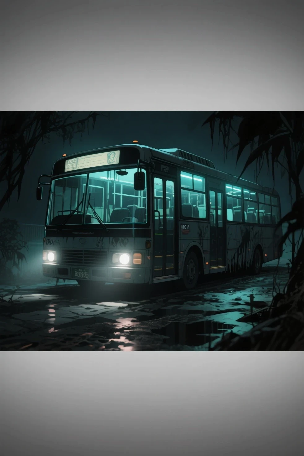 深夜バスのラジオ