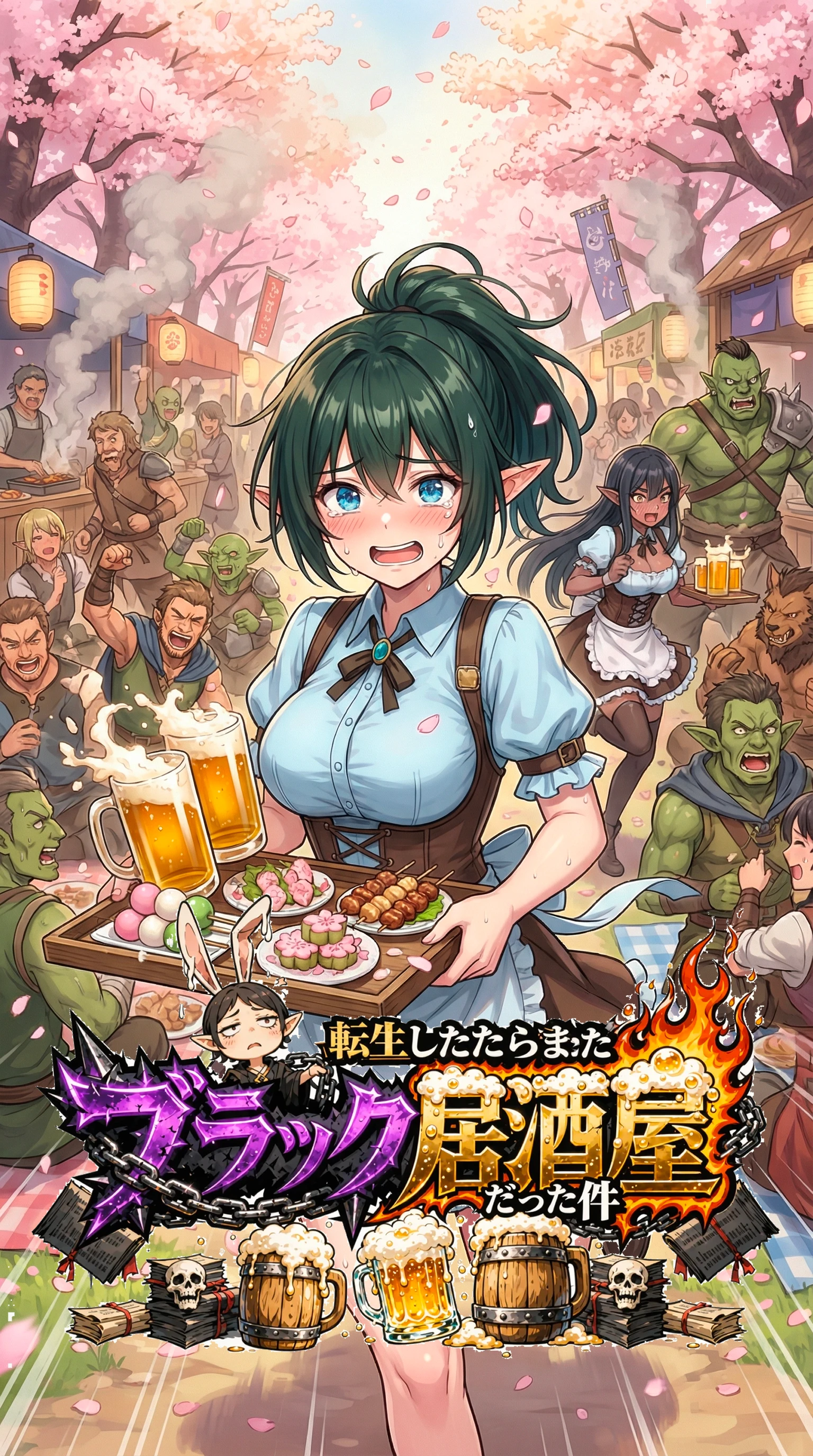 転生したらまたブラック居酒屋だった件〜特別編：激闘！SeaBell桜祭り・ケータリング作戦〜