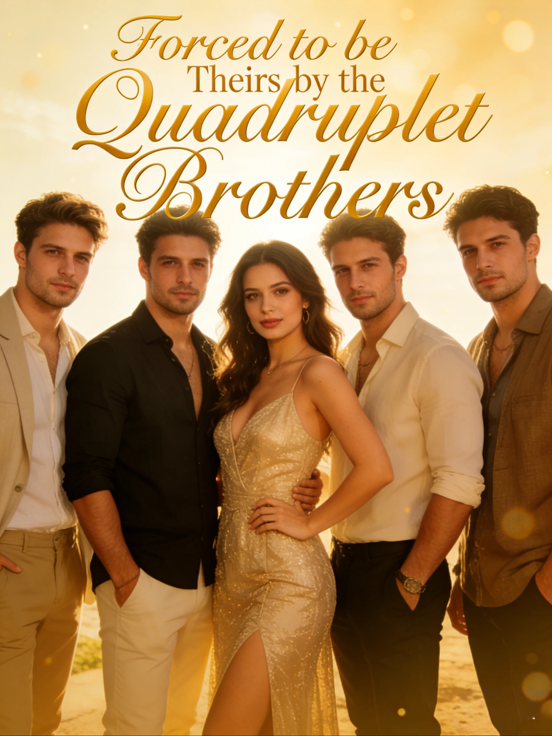 Forced to be Theirs by the Quadruplet Brothers