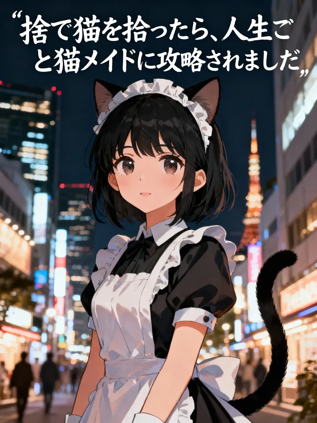 捨て猫を拾ったら、人生ごと猫メイドに攻略されました