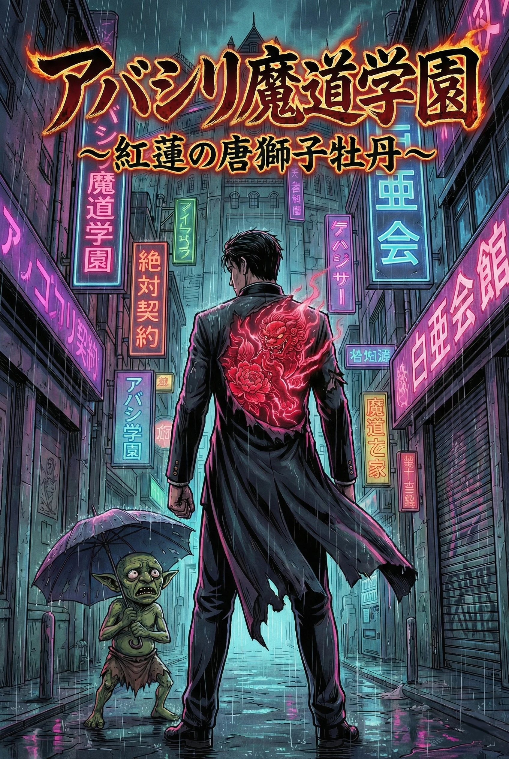 アバシリ魔道学園～紅蓮の唐獅子牡丹～