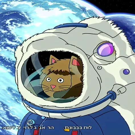 A fluffy astronaut alien cat from another galaxy, Very detailed, clean, high quality, sharp image
