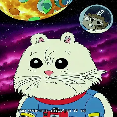 A fluffy astronaut alien cat from another galaxy, Very detailed, clean, high quality, sharp image