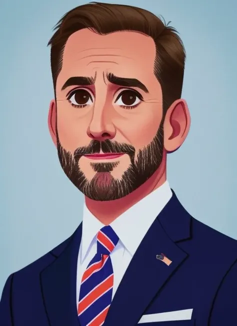 btywtrclr, portrait of Steve Carell as Michael Scott, the office tvshow