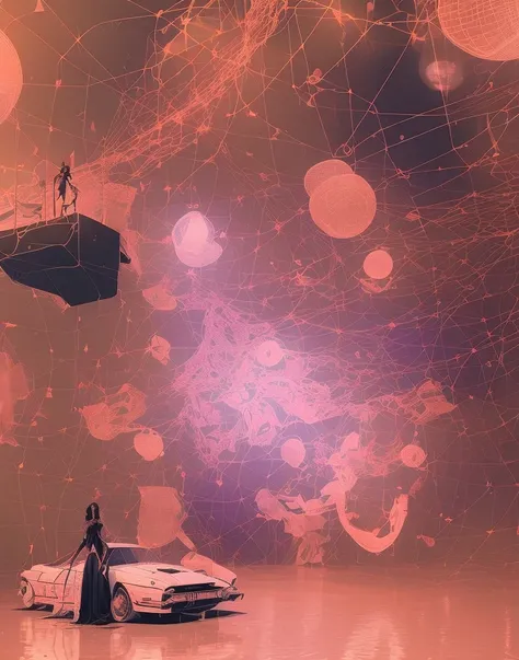 digital painting by hannah hoch and andre breton, ((forced perspective)), 3d, ray tracing, gozo lace, full body, dynamic pose, angles, forced perspective, shocking, bubble clouds, dynamic pose, angles, depth, mist, rain, industrial decay, fascination, assembly line, roses, wine glass, smiling, happy, excited, dadaist movement, private collection, cinema4d, long limbs, chaos, splatter, Decoupage, award winning painting, surrealist movement, dada, pointillism, copper wire, avant garde, a group of people, a crowd, excessive complexity, ((white dress)), gears and pipes, official documents, newspaper clippings, 8k, ((Fibonacci)), ((perfect eyeliner)), experimental, ambient occlusion render, camp, medusa, cinematic lighting, moonlight, hdrp, tall buildings, wind, stars, nebula, depth, low cut dress, elaborate, intricate, ornate, alluring, sexy, beautiful