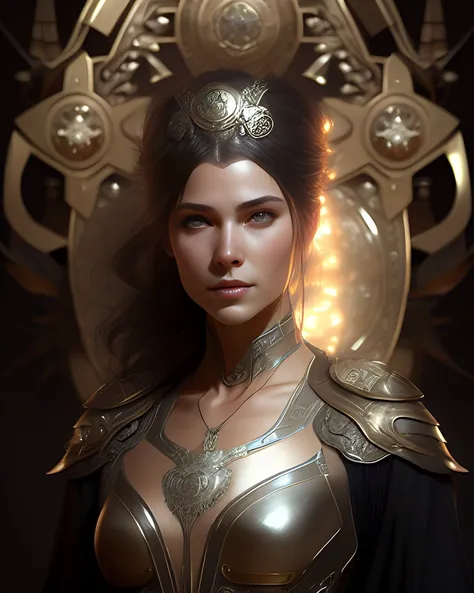 young woman wearing silver threads, art by aleksi briclot and alphonse mucha and william-adolphe bougeureau, octane render, 8k