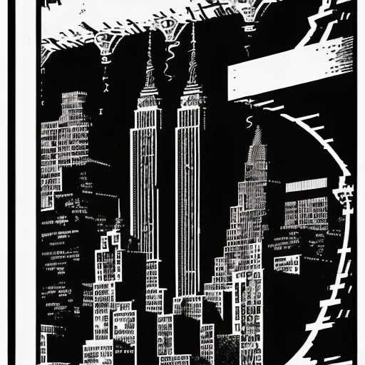 new york city skyline, sinCity_iamYork