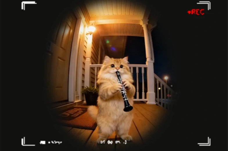 Chat perturbateur du quartier