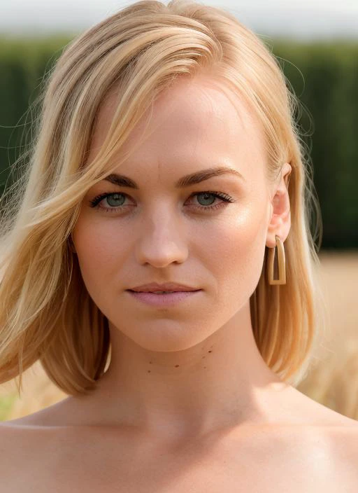 Pale skinned woman, cabelos negros e ondulados; olhos completamente negros; close no rosto