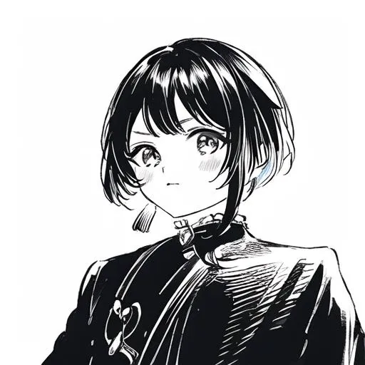 <lora:kirotc:0.7>,kiro\(monochrome\), <lora:xingqiu:0.9>,1boy,upper body,