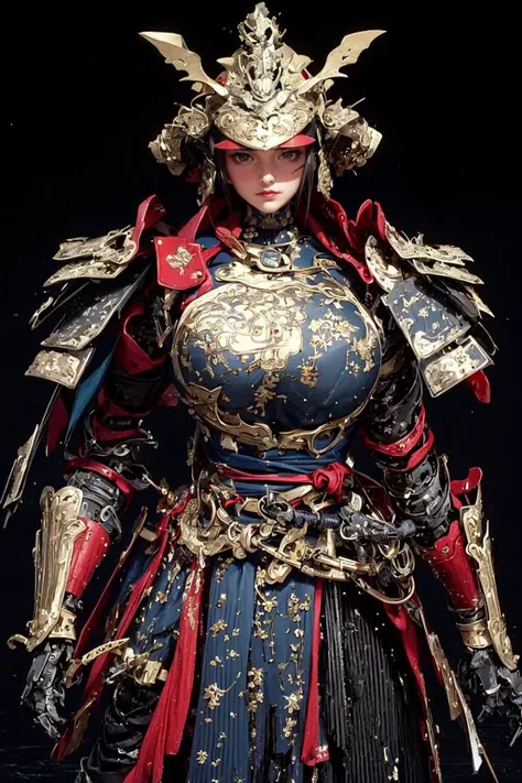 (masterpiece, top quality, best quality, official art, beautiful and aesthetic:1.2), (1girl), extreme detailed,(fractal art:1.3),colorful,highest detailed, cyborg,<lora:samuraiLoraV01:0.8>samurai,armor,black iron mask,all red armor,<lora:[prosthetic quadruped,Quadruped machinery,mechanical tail,mechanical parts, robot joints,hydraulic system,headgear,four feet]:0.5>,mechanical tail,mechanical parts, robot joints,hydraulic system,headgear,stoop down,lower one's waist,medieval battlefield,backlight fog