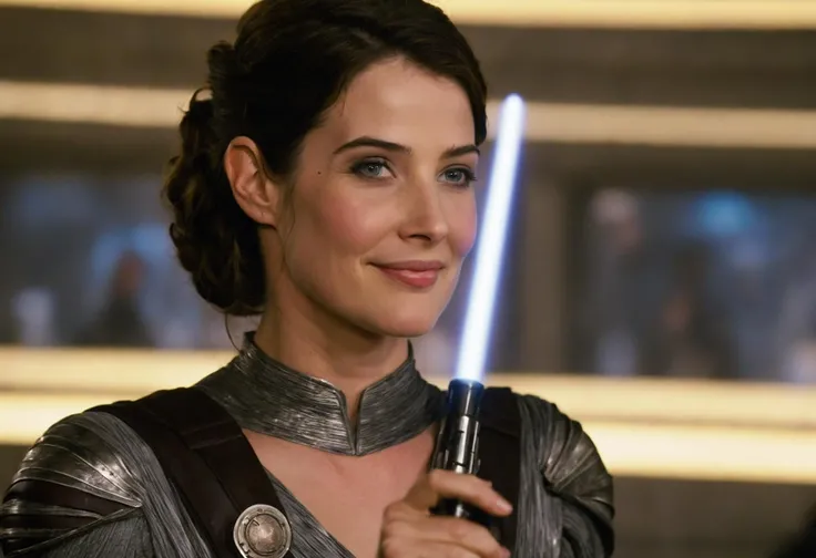 movie still of (ohwx woman) <lora:cobie_lora_sdxl_v1-000008:1> wearing a princess costume in the movie Star Wars, space ship, depth of field, zeiss lens, detailed, great composition, centered,8 k resolution, extremely detailed, cinematic coulometry, artistic