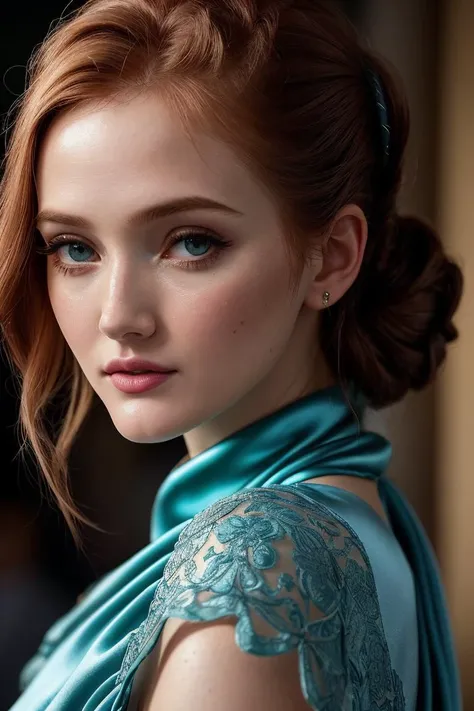 beautiful woman (EP4bbyGl0v3r:.99): a woman at a (party:1.1), perfect space buns, wearing sexy sky blue (Satin Wrap Top), (crowd of people in background:1.1), (at a villa), (face focus), modelshoot style, (extremely detailed CG unity 8k wallpaper), professional majestic (photography by Béla Iványi-Grünwald:1.1), 24mm, exposure blend, hdr, extremely intricate, High (Detail:1.1), dramatic, soft cinematic light, (looking at viewer), (detailed pupils), 4k textures, soft cinematic light, elegant, ((((cinematic look)))), soothing tones, insane details, hyperdetailed, ("In Jernau we trust!":1.1)