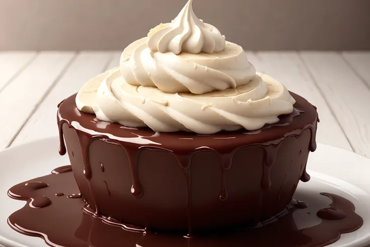 <lora:ChocolateWetStyle:0.4> ChocolateWetStyle banana with <lora:WhippedCreamTopStyle:0.4> WhippedCreamOnTopStyle