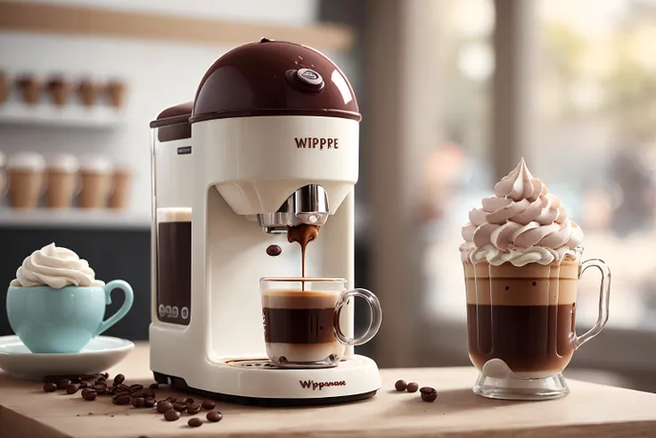 <lora:GelatoStyle:0.6> GelatoStyle coffee machine with <lora:WhippedCreamTopStyle:0.4> WhippedCreamOnTopStyle