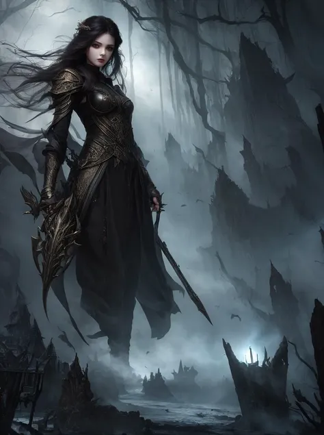 1girl,masterpiece, best quality,fantasy,dark,shadow,