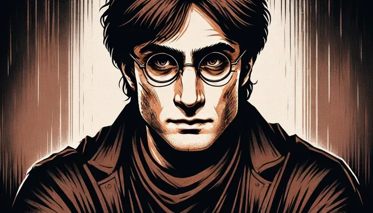 impactful color paint of portrait of Harry Potter, in Howgarts <lora:Western_Comic_Style:0.8> <lora:Western_Comic:0.0>, highly detailed, 8k, sharp, professional, clear, high contrast, crystal clear