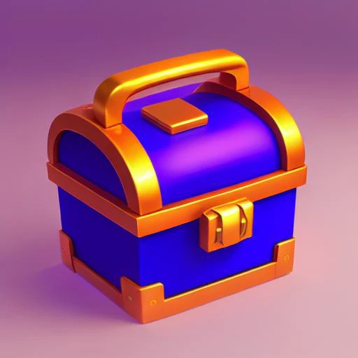 a box, high quality, colorful, 8k, highly detailed