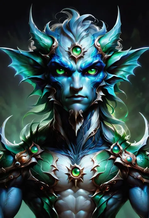 hyper detailed masterpiece, dynamic, awesome quality, cute strom elf, cyclope, one-eyed giant, mythological creatures, enormous and powerful, singular eye in the middle of the forehead, fierce and intimidating appearance, known for strength and brutality, fantasy, greek mythology, reveiving a christmas present <lora:PAseer-SDXL-StormElf:1>