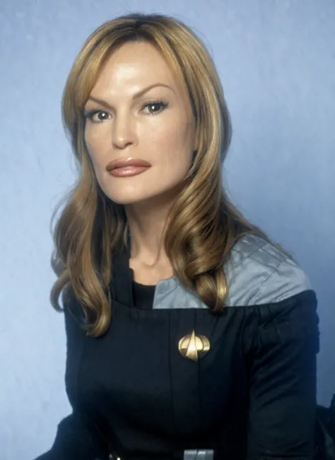 close up photo of (JoleneBlalock15:1.0) (strtrk uniform:1.2) (masterpiece) (best quality) (detailed) (8k) (wallpaper) (cinematic lighting) (sharp focus) (intricate) <lora:joleneBlalock_joleneBlalockV11:1.0> <lora:startrek_uniform_lora_5000:1.3>
epic star trek scenery, space ship interior