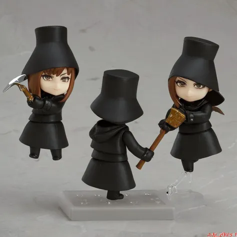 Female thief <lora:nendoroid:2>, masterpiece, best quality, high quality, absurdres