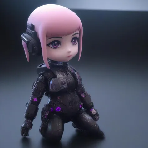 Cyberpunk girl <lora:nendoroid_v0.0.3:1.6>