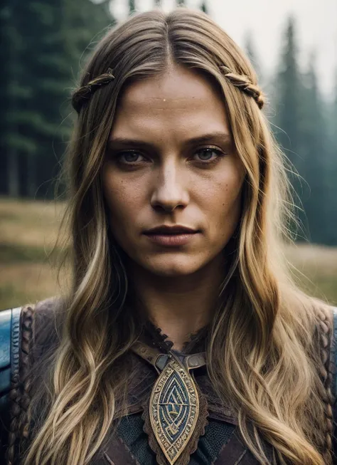 A stunning intricate full color portrait of (sks woman:1) as (viking warrior), (barbarian), epic character composition, by ilya kuvshinov, alessio albi, nina masic, sharp focus, natural lighting, subsurface scattering, f2, 35mm, film grain, <lora:locon_vinessashaw_v1_from_v1_64_32:1>