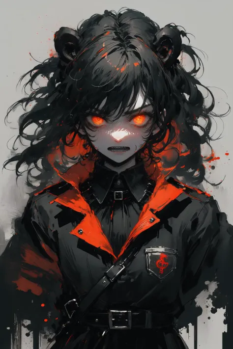 (extremely detailed CG unity 16k wallpaper:1.3),(trembling picture,break free,burn with passion,humanoid beast,,:1.3)
(nonrepresentational art,vivid color, wide angle, visual kei,very rough strip:1.3),
style of decadent illustrations,meiji art,
pixelated chaos,lith printing,
ultra high res,
horror thehe,scary,
(dark hair,glowing amber eyes,oni ghost,goth,Heavy metal music theme,rage and roar,HELLSING:1.5),
<lora:poodlepunk:0.5> rain <lora:ink-0.1-3-b28-bf16-D128-A1-1-ep64-768-DAdaptation-cosine:0.8> onk_arima,white background, scenery, ink, mountains, water, trees