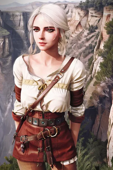 <lora:Ciri_Wrise:0.8>
Beautiful girl, standing on the edge of a cliff, looking into the distance, natural skin, details, cinematic
