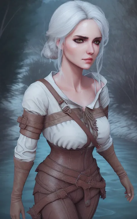 <lora:Ciri_Wrise:0.7>
a woman, beautiful face, stands by the river, 3d, render, ambient occlusion