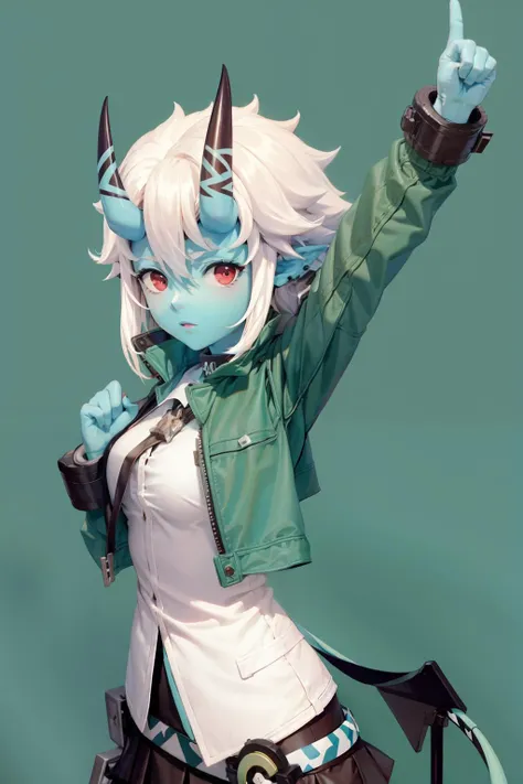masterpiece, best quality, <lora:soukaku:1>,1girl,simple background, (kbxll:0.6)