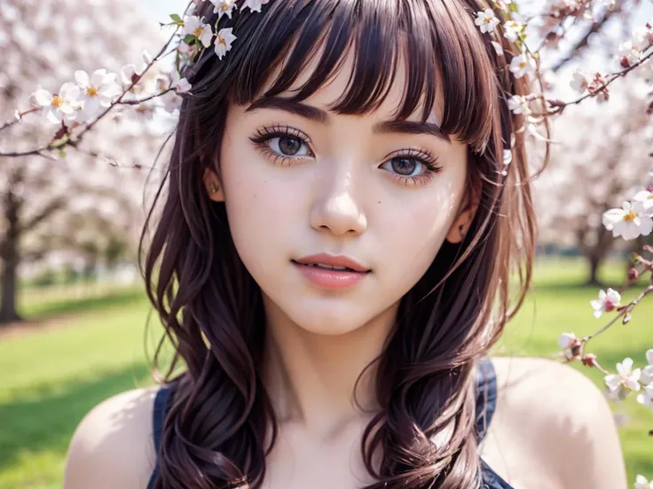 (best quality, masterpiece:1.2),ultra detailed,(photo realistic:1.4),colorful_girl,lite smile,upper body,<lora:ColorfulGirl_v1:0.6>,CherryBlossom_background,<lora:CherryBlossom_v1:0.7>,