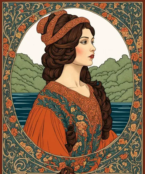 [bird|woman], Ivan Bilibin Style page
