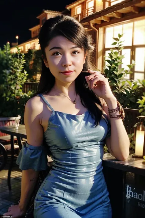 good hand,4k, high-res, hdr render, summertime render,  masterpiece, best quality, head:1.3,((Hasselblad photography)), finely detailed skin, sharp focus, (cinematic lighting), night, soft lighting, dynamic angle, [:(detailed face:1.2):0.2],(((5 stars hotel))),a woman in a leather dress posing for a picture with a drink in her hand and a city in the background, Fei Danxu, sakimi chan, a character portrait, private press,<lora:girl_20230622220631-000007:0.95>