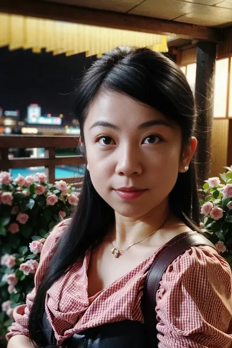 good hand,4k, high-res, hdr render, summertime render,  masterpiece, best quality, head:1.3,((Hasselblad photography)), finely detailed skin, sharp focus, (cinematic lighting), night, soft lighting, dynamic angle, [:(detailed face:1.2):0.2],(((5 stars hotel))),a woman in a leather dress posing for a picture with a drink in her hand and a city in the background, Fei Danxu, sakimi chan, a character portrait, private press,<lora:girl_20230622220631-000005:0.95>