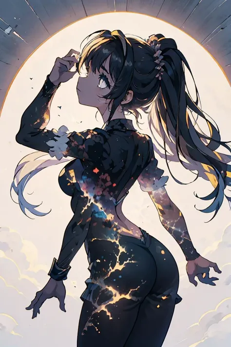(masterpiece, best quality), 1girl, <lora:silhouette:0.8> silhouette