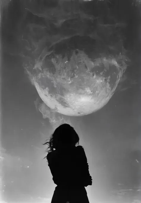 magictutchurch, Feelings , a photo of the woman, inspired by Frederic Edwin Church , monochrome, NurLens, photography, <lora:magictutchurchV4_SDXL_lora-000005:0.9> <lora:DiscoDeliriumXL-v1.2:0.35> disco elysium, <lora:SDXL_feelings_Sa_May-V5:1> <lora:nurlens_SDXL_V0.1:1>