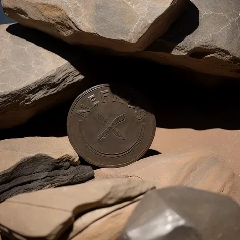 <lora:fosilie_v1.0:0.7> fossil of stone, big old rock, highly detailed, 8k resolution, raytracing, soft light, digital painting, sharp focus, prey by hunter zoldyck, medieval fairy tale <lora:nefkuslogo_v2.0:0.3>