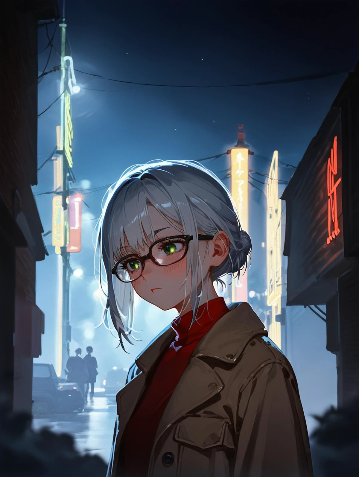 <lora:43stl1ght1ngXLP2:0.8> <lora:meiko:1> light smile,, (score_9,score_8_up,score_7_up,score_6_up,score_5_up,score_4_up)
