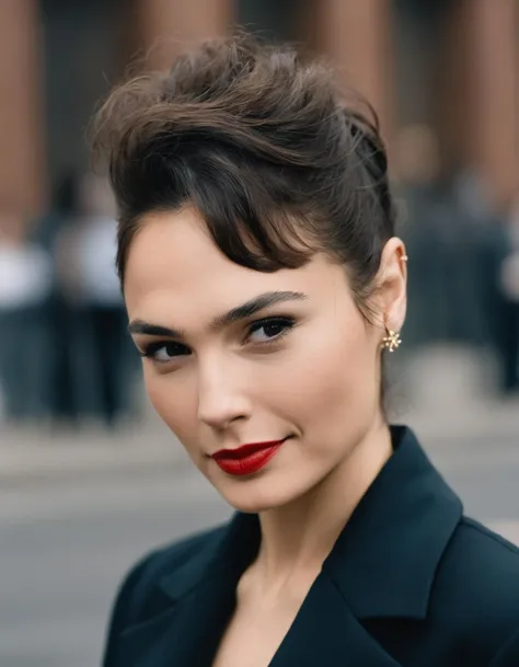 an exquisite portrait photograph, 85mm medium format photo of  (ohwx woman)   <lora:gal_lora_sdxl_v2-000009:1>  with a classic haircut