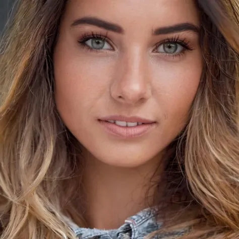 delphinewespiser<lora:delphinewespiser_xl_lora:1> A half body Portrait of a beautiful 26 year old woman, focus on eyes, sexy stare, hi detail, sharp focus, perfect lighting, awesome, dslr, 4k high quality. extra detail, extra sharp, magical, perfect moment, natural skin, pores