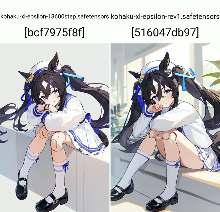 1girl,
vivlos \(umamusume\), umamusume,
ciloranko, lobelia \(saclia\), (konya karasue:0.9), wanke, (jiu ye sang:1.1), (rumoon:0.9), (mizumi zumi:1.1), migolu,
solo, cafe, sitting, :3, socks, looking at viewer, hair between eyes, white background, skirt, white socks, joints, long hair, white headwear, simple background, mole under eye, black hair, mole, doll joints, horse girl, ear ornament, mary janes, closed mouth, horse ears, twintails, tail, doll, black footwear, horse tail, purple eyes, hat, beret, shoes, white skirt, x hair ornament, kneehighs, hair ornament, animal ears, smile, long sleeves,
masterpiece, newest, absurdres, safe